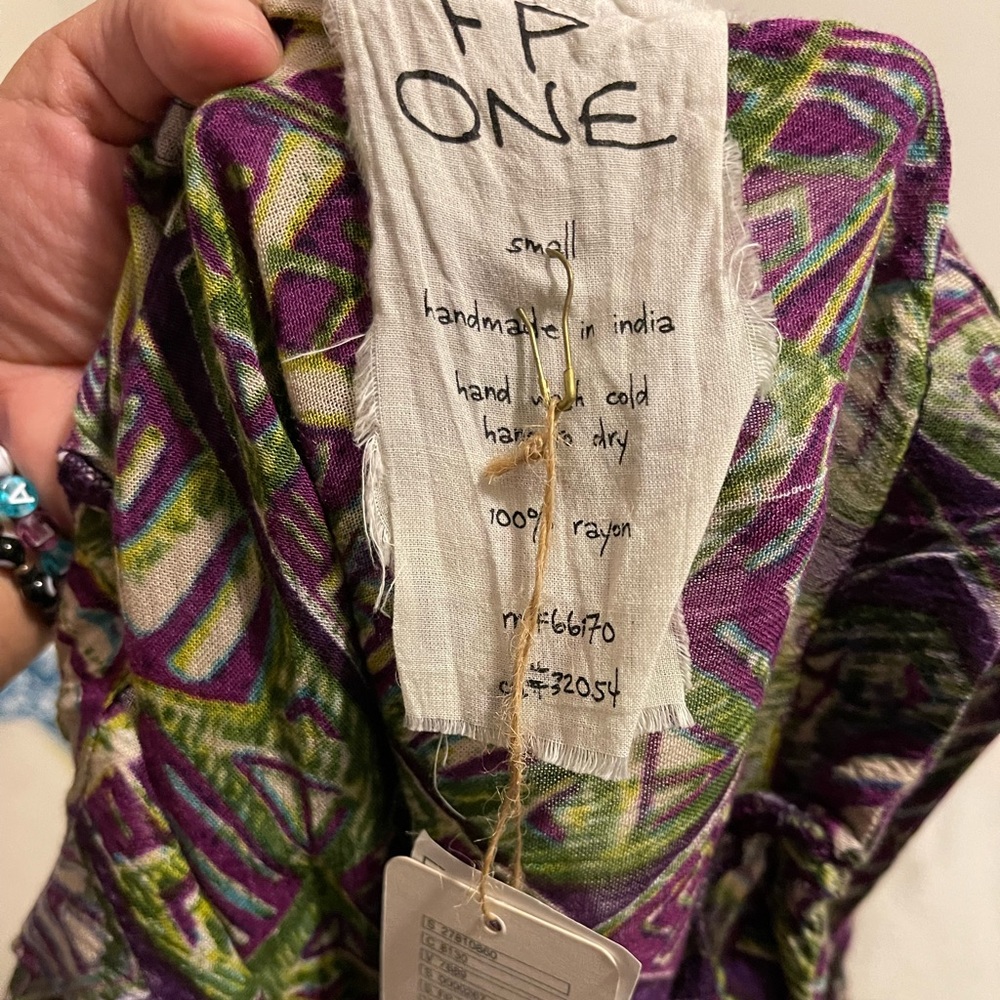 NWT free people tunic